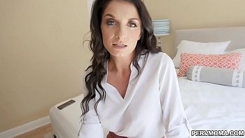 Silvia Saige a slender brunette with a new husband a stepson and a dating app profile!